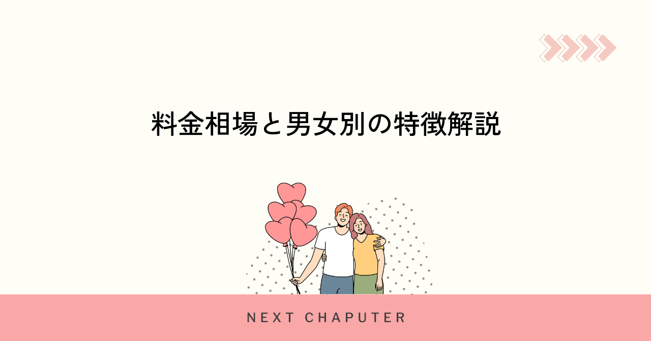 マッチングアプリの料金相場と男女別の特徴を知ろう